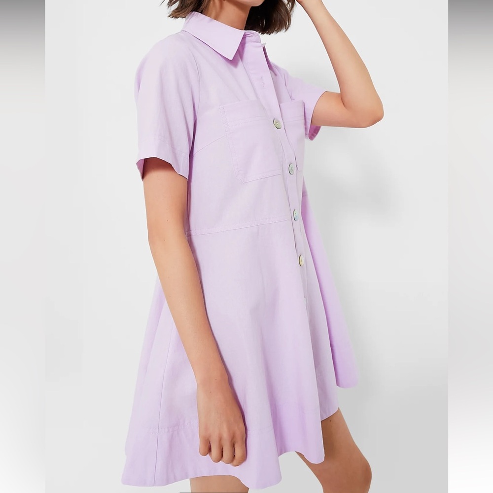 POMANDER PLACE

Lilac Meryl Shirt Dress - Picture 3 of 11
